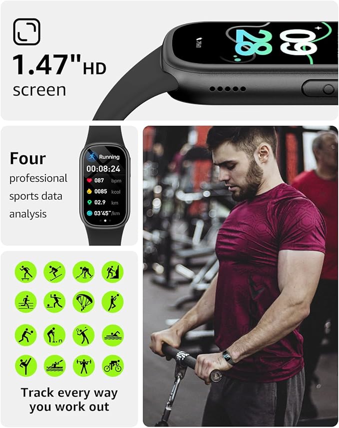 BUTFORFIT Fitness Tracker, Smart Watch - Image 3