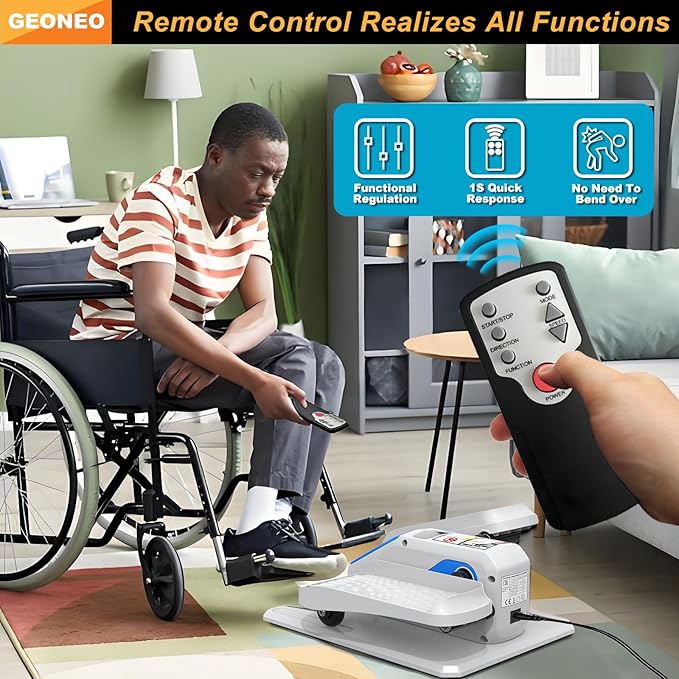 Under Desk Elliptical Machine, Electric Elliptical Exerciser - Image 5