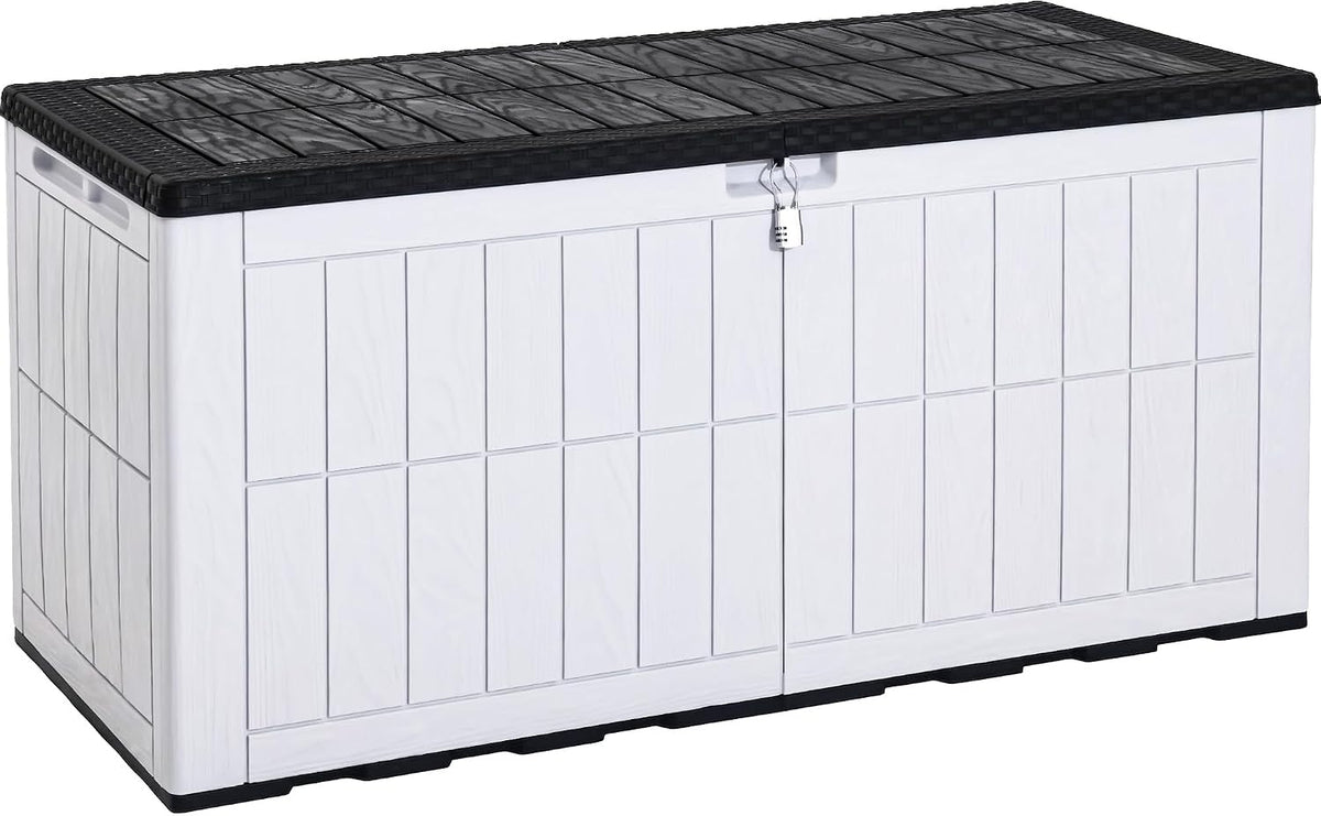 yitahome 134 gallon large deck box, main product view
