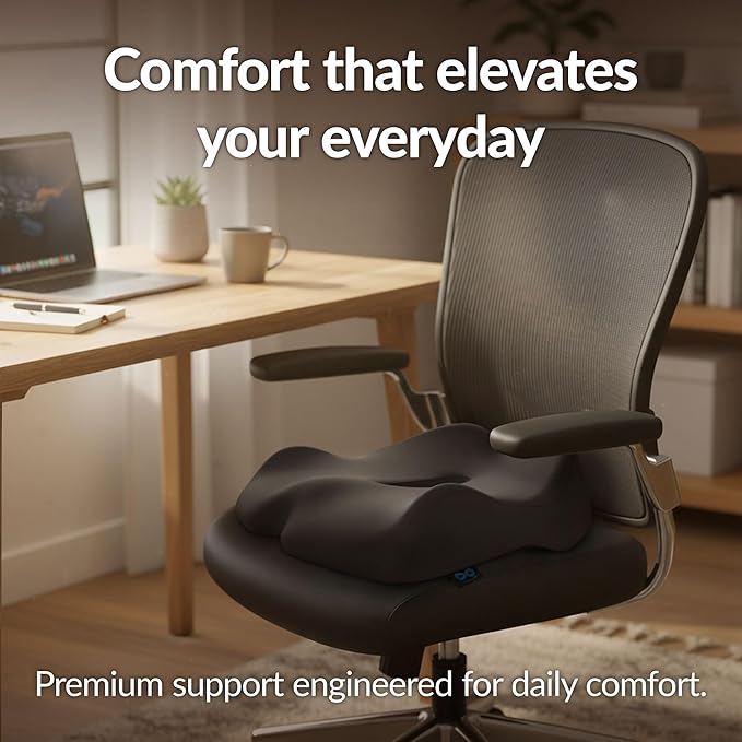 Everlasting Comfort Doctor Recommended Memory Foam Seat Cushion - Image 7