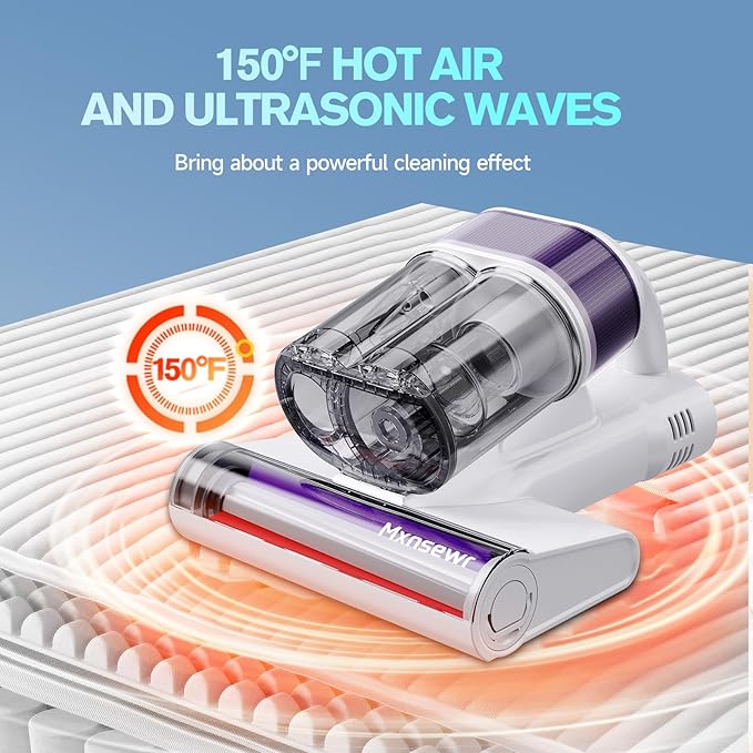 Mxnsewr Mattress Vacuum Cleaner, Ultrasonic Bed Vacuum Cleaner - Image 6