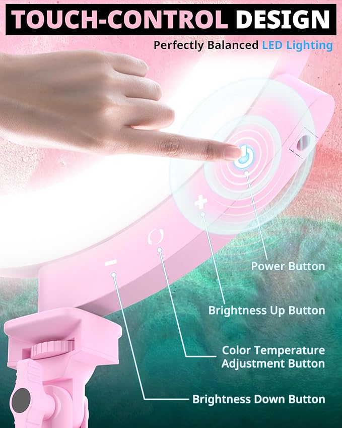 UBeesize Upgraded 12'' Ring Light - Image 4