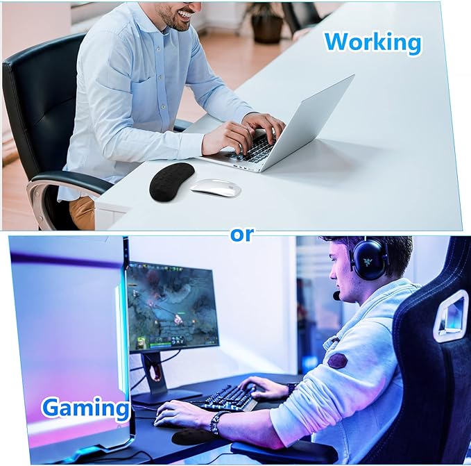 Gimars Mouse Wrist Rest, Pop It Fidget Wrist Support - Image 8
