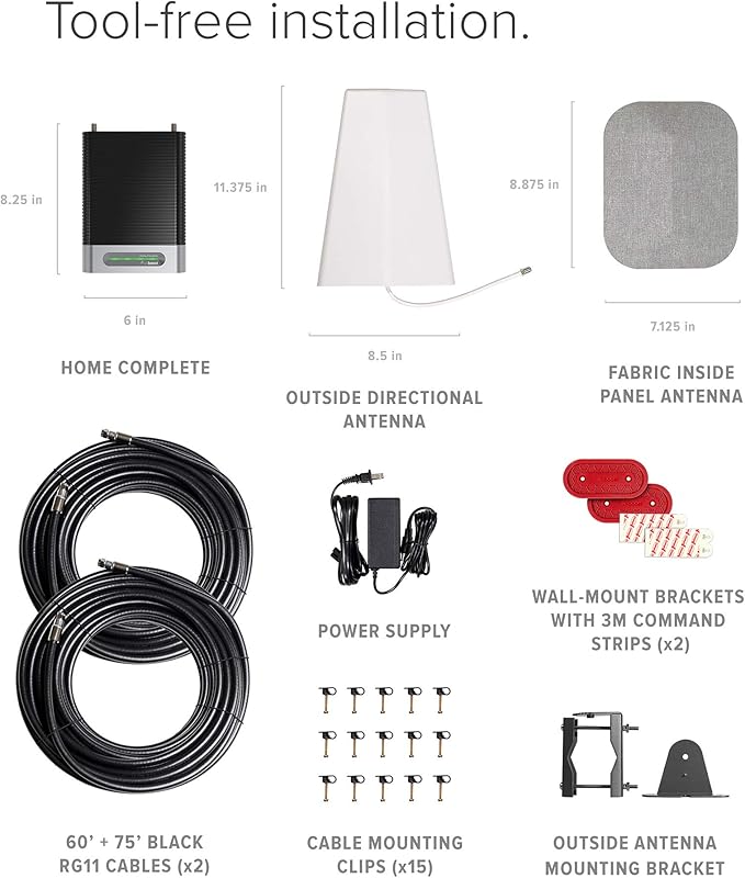 weBoost Home Complete | Powerful Multi-Carrier Cell Phone Signal Booster - Image 5