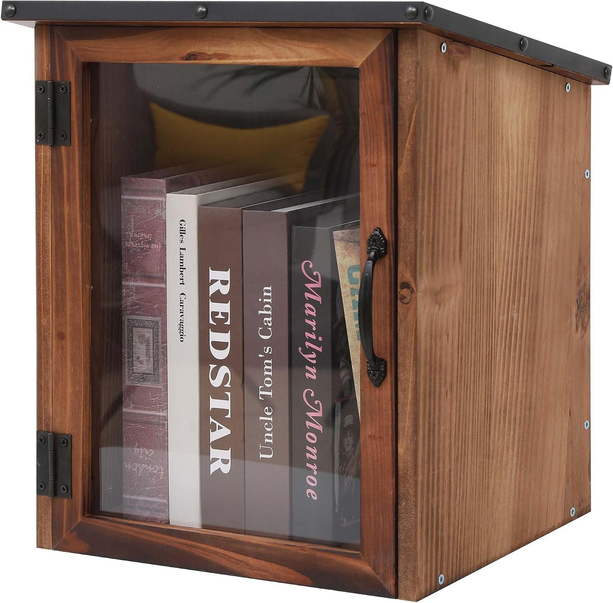 wonfulity library box outdoor,free library box little outdoor, main product view