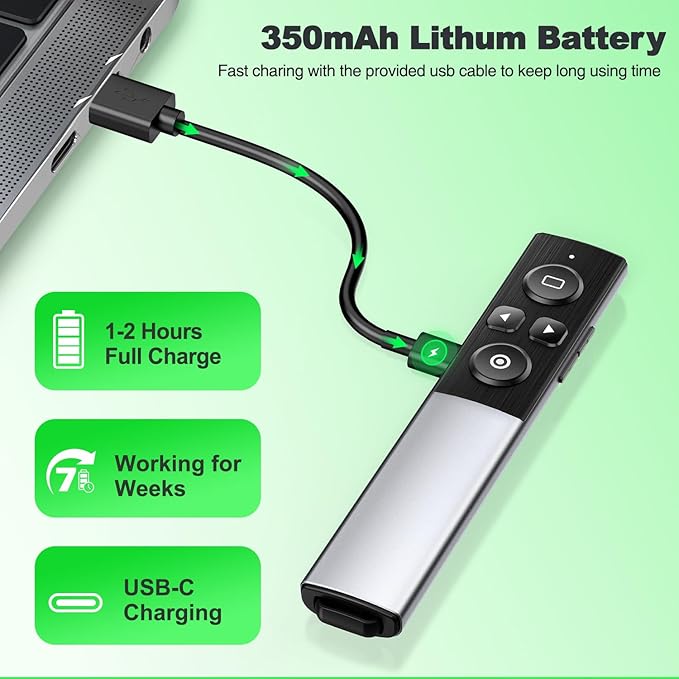 Presentation Clicker Wireless Presenter Remote - Image 3
