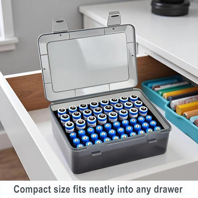 OEAYA Battery Organizer, Portable Battery Box - Image 8
