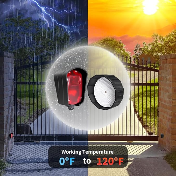 TOPENS TRF3 Safety Reflection Photocell Retro-Reflective Photoelectric Beam - Image 4