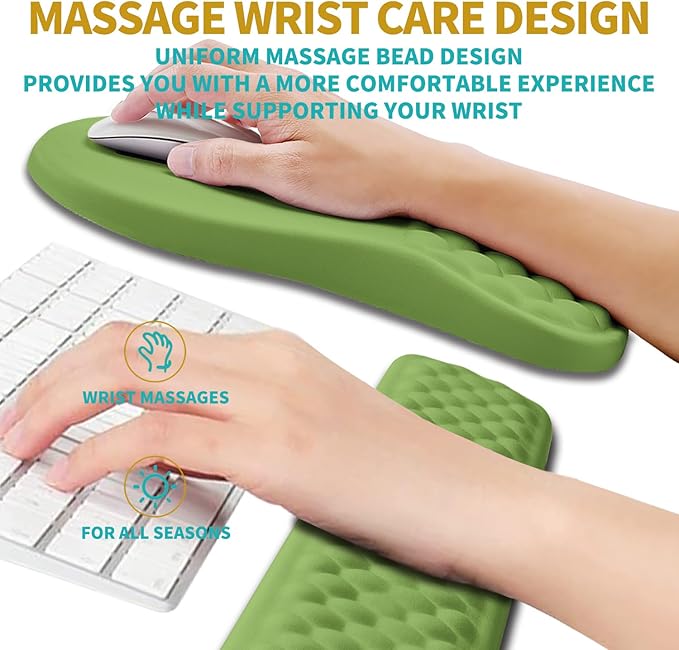 Hokafenle 2 in 1 Ergonomic Mouse Pad Wrist Support & Wrist Rest - Image 4