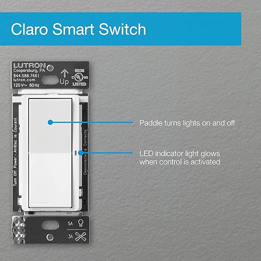 Lutron Claro Smart Light Switch - Image 12