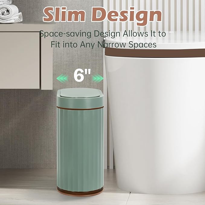 ELPHECO Bathroom Trash Can - Image 5