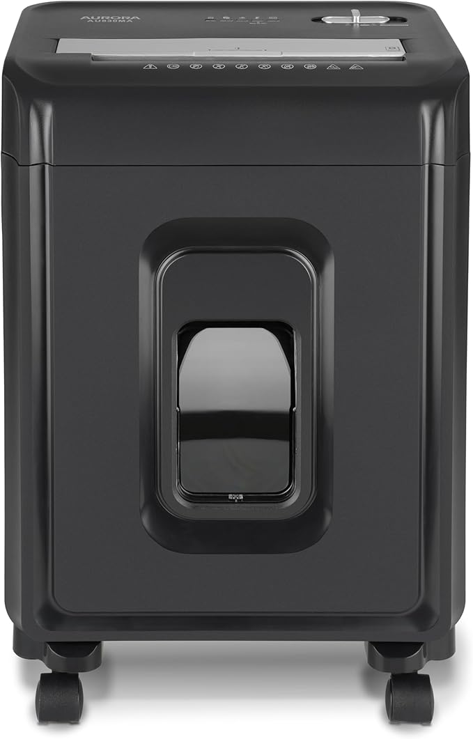 Aurora AU830MA High-Security 8-Sheet Micro-Cut Paper and Credit Card Shredder/ - Image 6