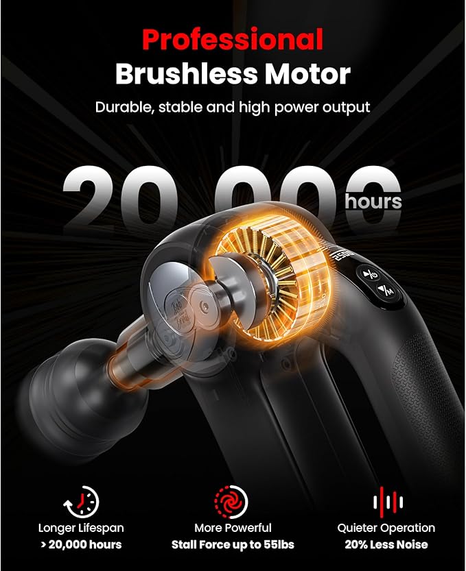 BOB AND BRAD D5 Ultra Massage Gun - Image 5