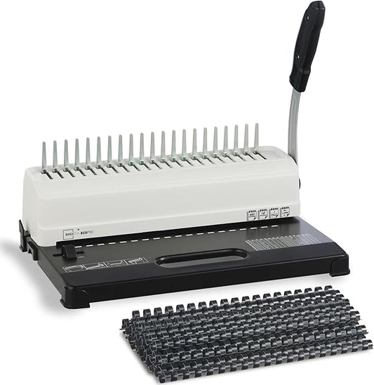 Binditek Binding Machine, 450 Sheets, Comb Binder Machines by Binditek