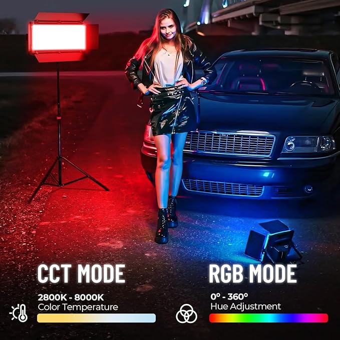 Mettlelite SPL420C RGB LED Video Light - Image 2