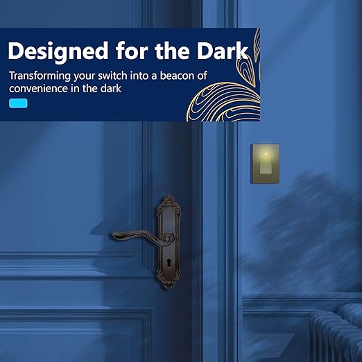 LIDER Minimalist Design Matte Finish Lighted Decorator Switch - Image 2