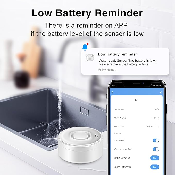 Nestool WiFi Water Leak Detectors - Image 5