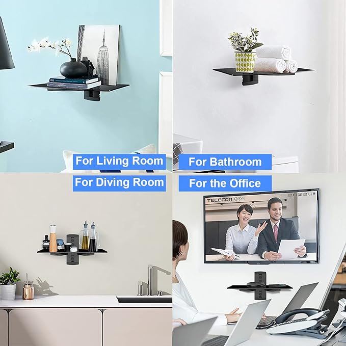 suptek Single Floating Shelf Wall Bracket - Image 5