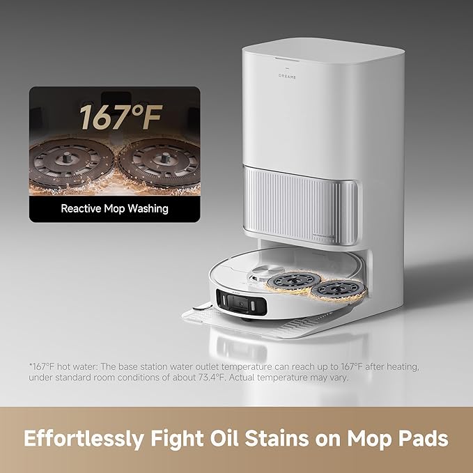 DREAME L40s Ultra AE Robot Vacuum and Mop Combo, 000Pa Suction, Self Emptying - Image 6
