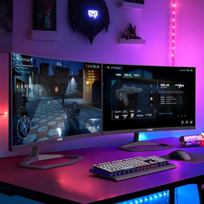 Kado 25" Class Dual Gaming Monitor Setup - Image 3