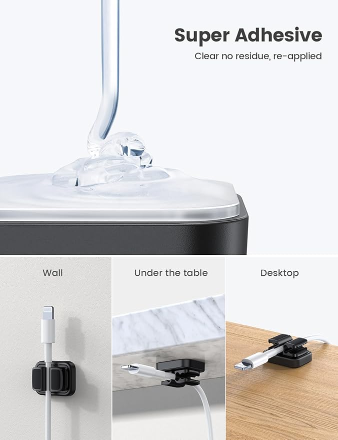 Lamicall Cord Organizer Spring Clip Holder - Image 6