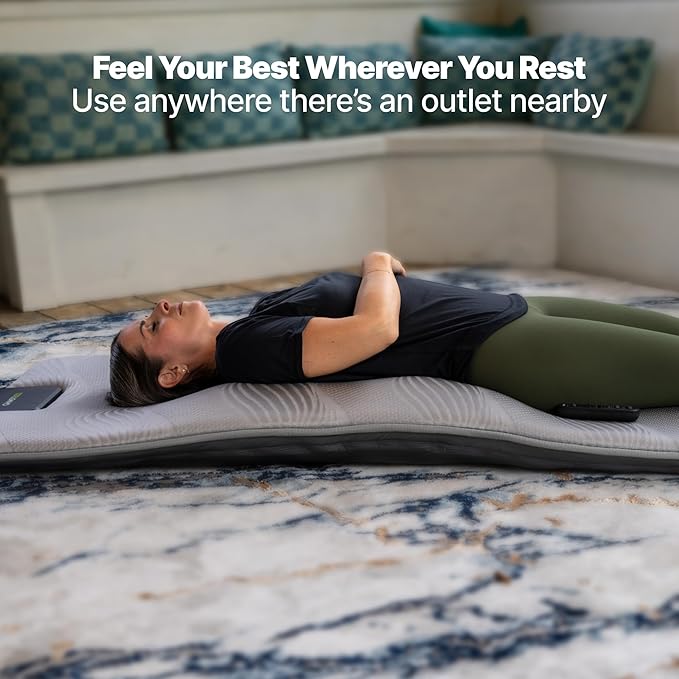 GhostBed Massage Mat with 3" Gel Memory Foam - Image 2