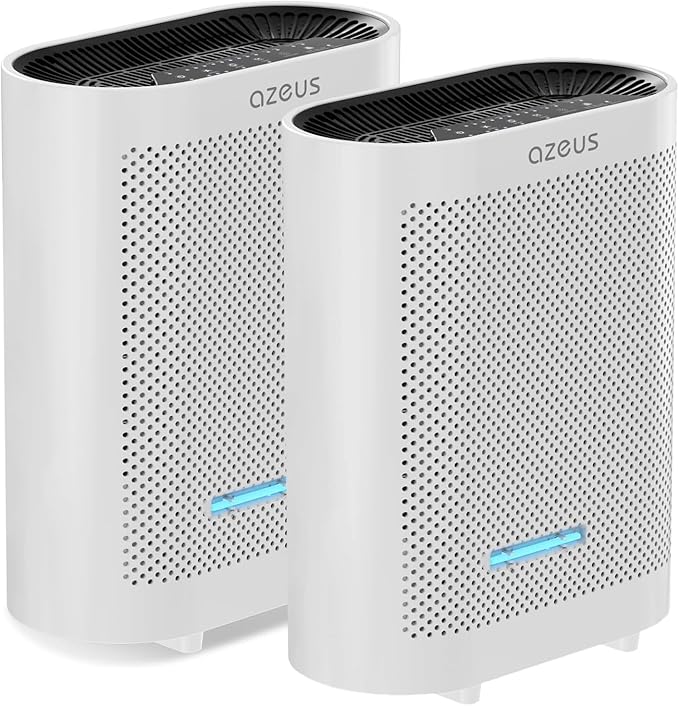 AZEUS 2-Pack Large Room Air Purifier by AZEUS