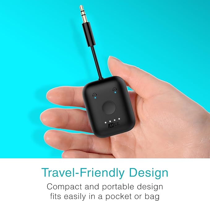 MEE Audio Connect Air in-Flight Bluetooth Wireless Audio Transmitter Adapter - Image 8