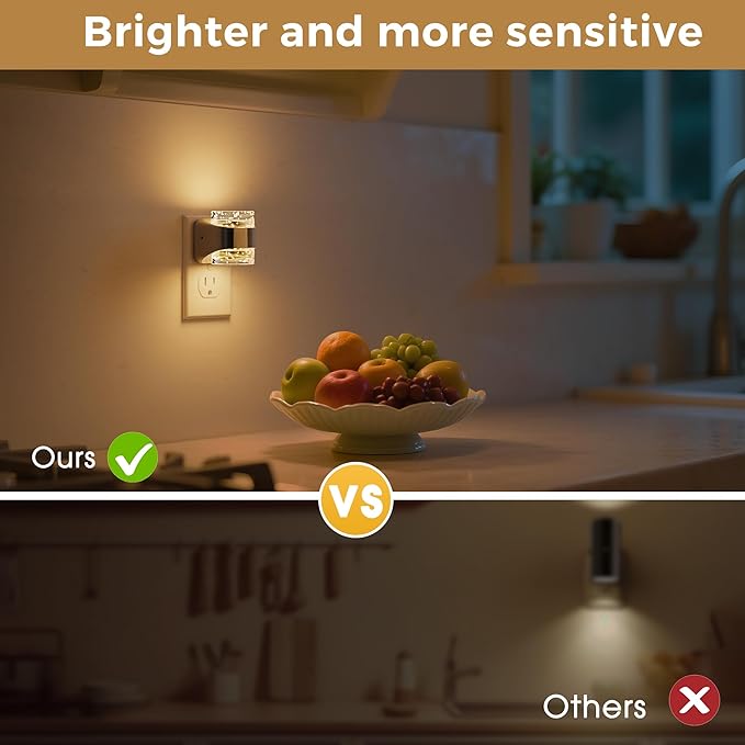 L LOHAS LED 3CCT Night Lights Plug into Wall, 3000K/4000k/5000K Adjustable - Image 7