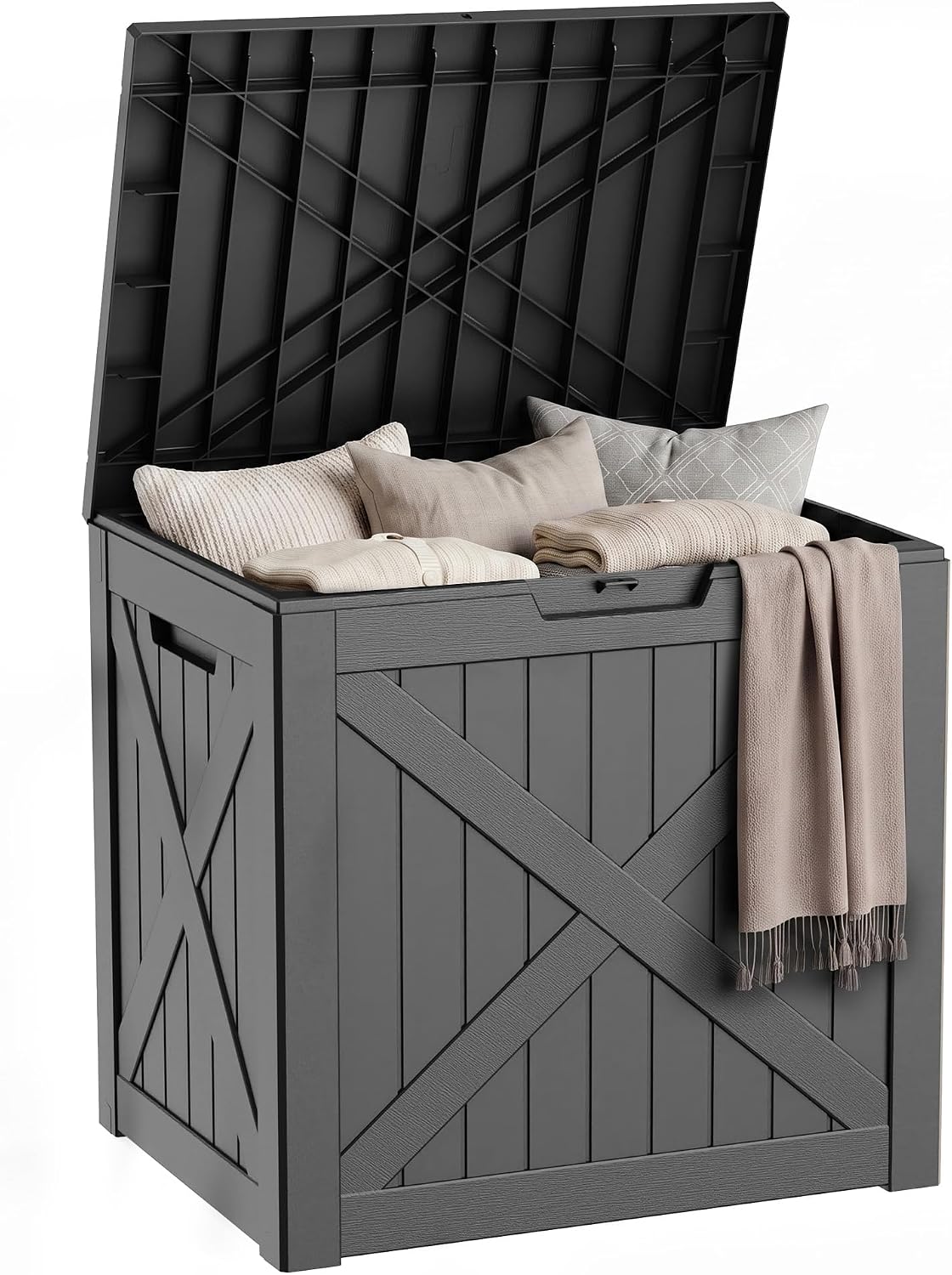 40 gallon outdoor storage box waterproof, uv resistant, main product view