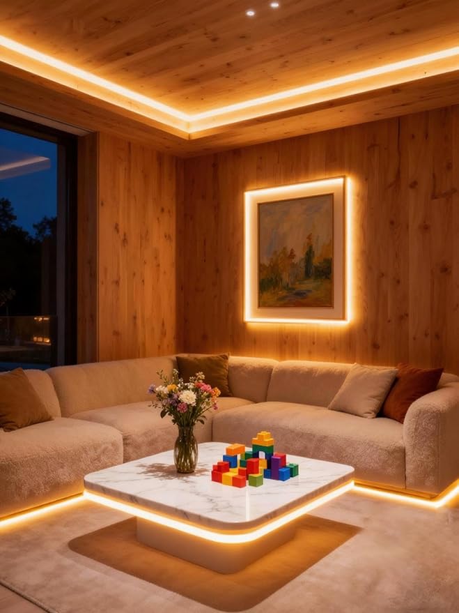 Warm White Led Lights Strip Rope Lights - Image 6