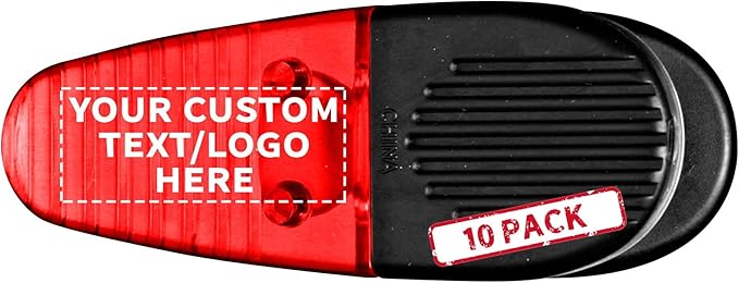 10 Magnetic Memo Holders Set by DISCOUNTPROMOS