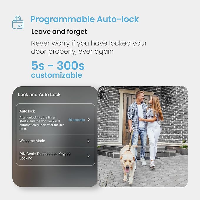 Lockly Secure Plus Bluetooth Smart Door Lock, Keyless Entry - Image 6