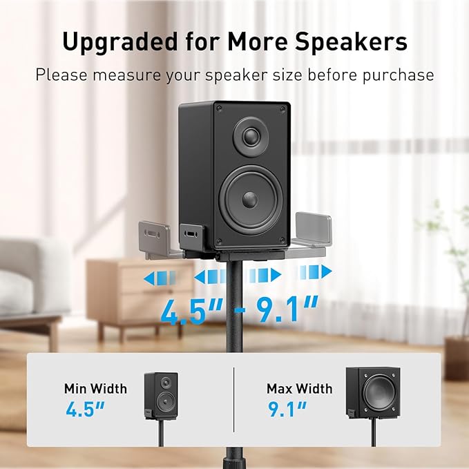 PERLESMITH Universal Speaker Stands - Image 3