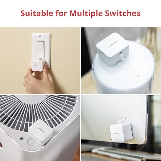 SwitchBot Bot White & Hub Mini Kit: Automate IR Devices & Physical Switches - Image 3