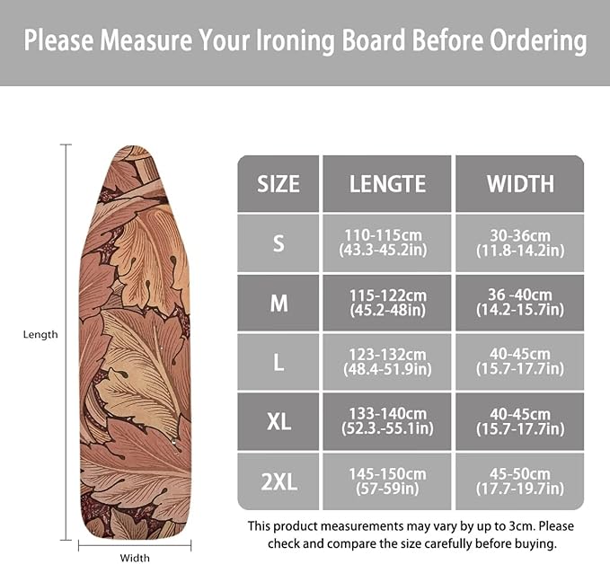 ZCFYGDX Easy Installation 15 x 54 Ironing Board Covers - Image 6