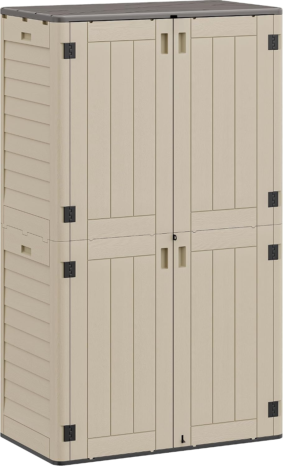 yitahome 60 cuft vertical outdoor storage shed w/o, main product view