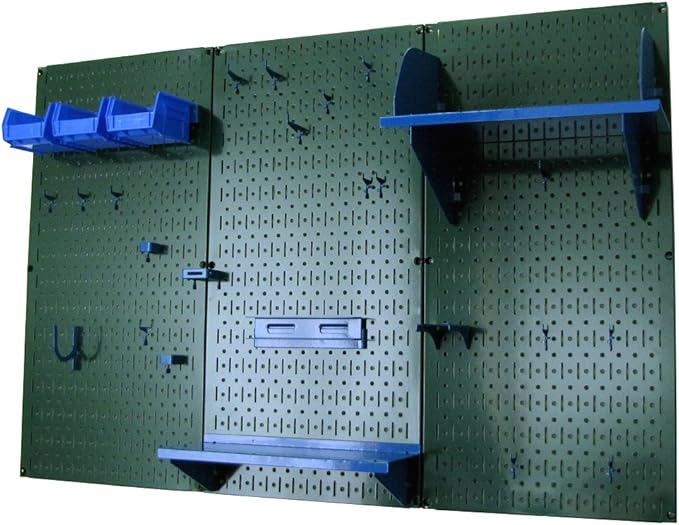 Wall Control Pegboard Organizer 4 ft. Metal Pegboard Standard Tool Storage Kit - Image 2