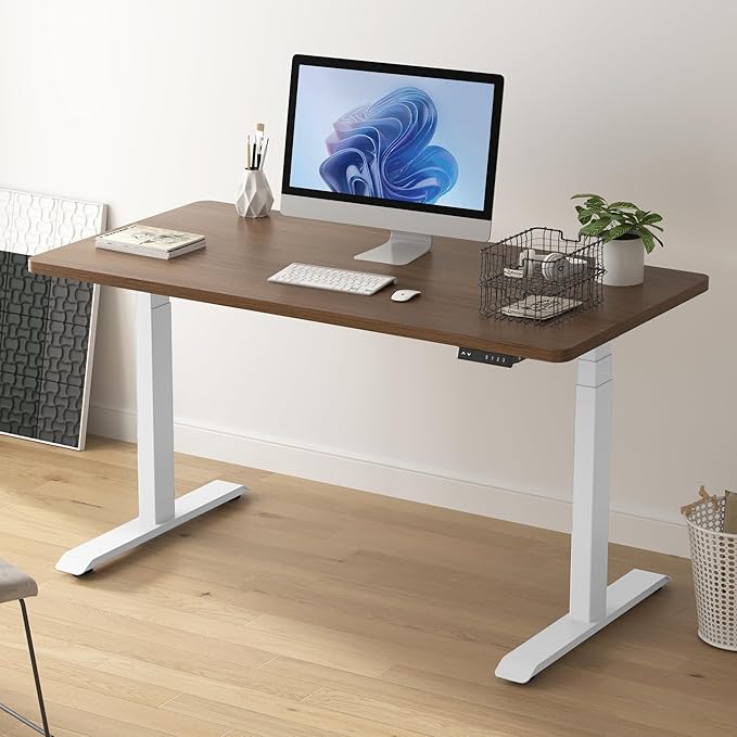 Fromann Dual Motor Electric Standing Desk Frame 3 Tier Legs Height Adjustable - Image 2