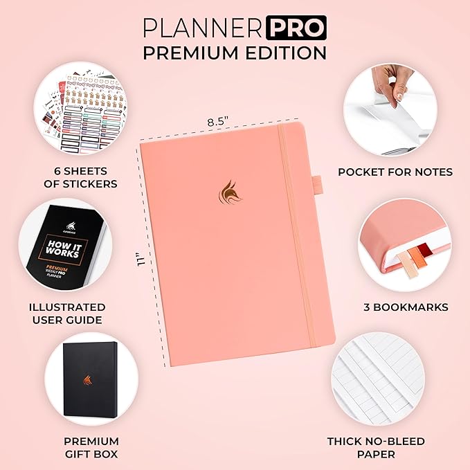 Clever Fox Planner Pro Premium – Luxurious Weekly & Monthly Planner - Image 2