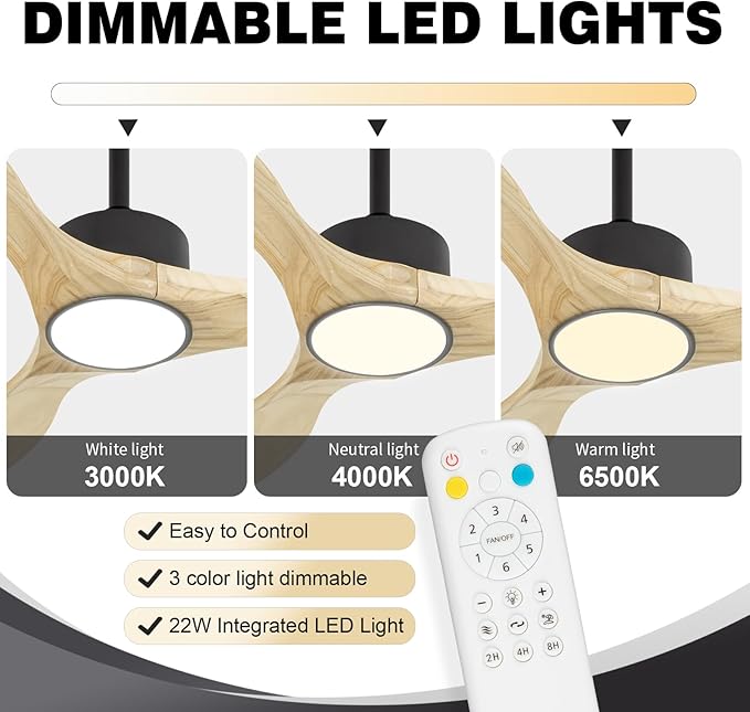 Revoici 52 inch Ceiling Fans - Image 3