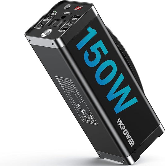 YKPOWER Portable Power Station 150W, 133.2 Wh/36000mAh Fast Charging, Portable by %E5%93%81%E7%89%8C%E6%97%97%E8%88%B0%E5%BA%97