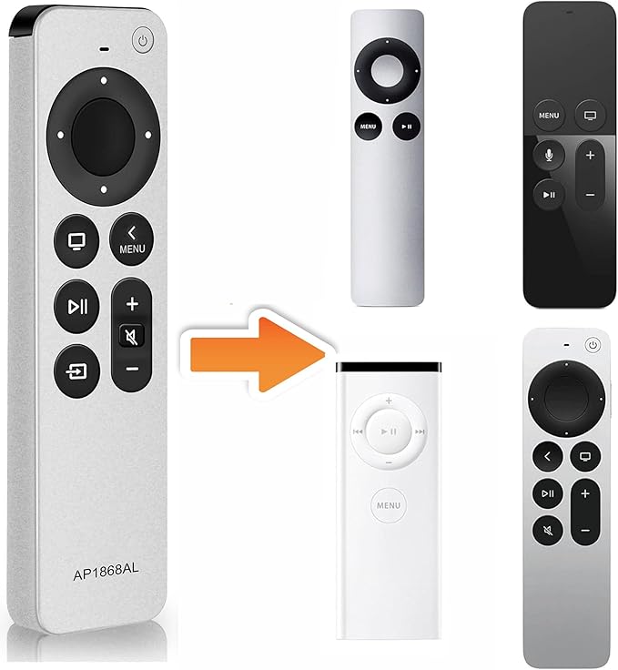New Universal Remote Control for All Apple TV Remote, Replacement Compatible by Nettech