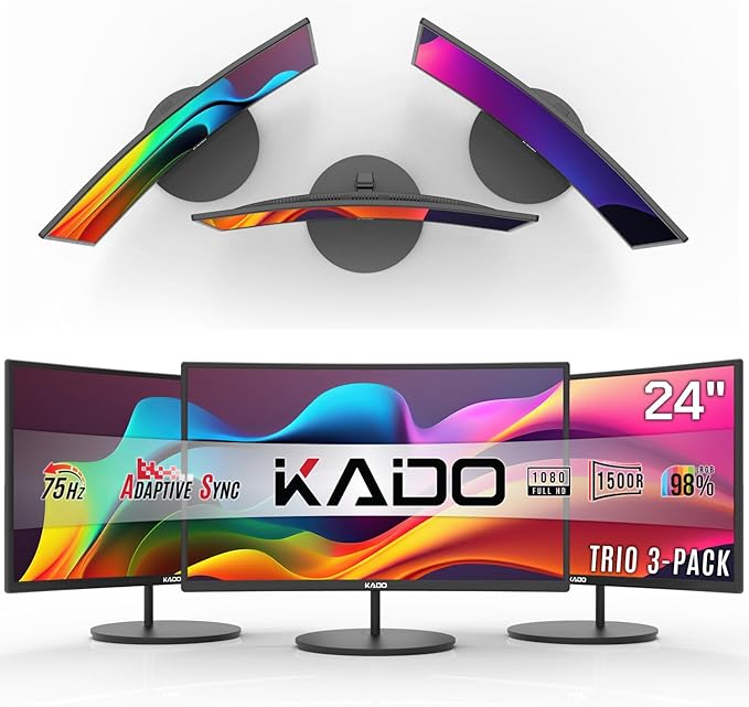 Kado Triple Monitor Setup by Kado