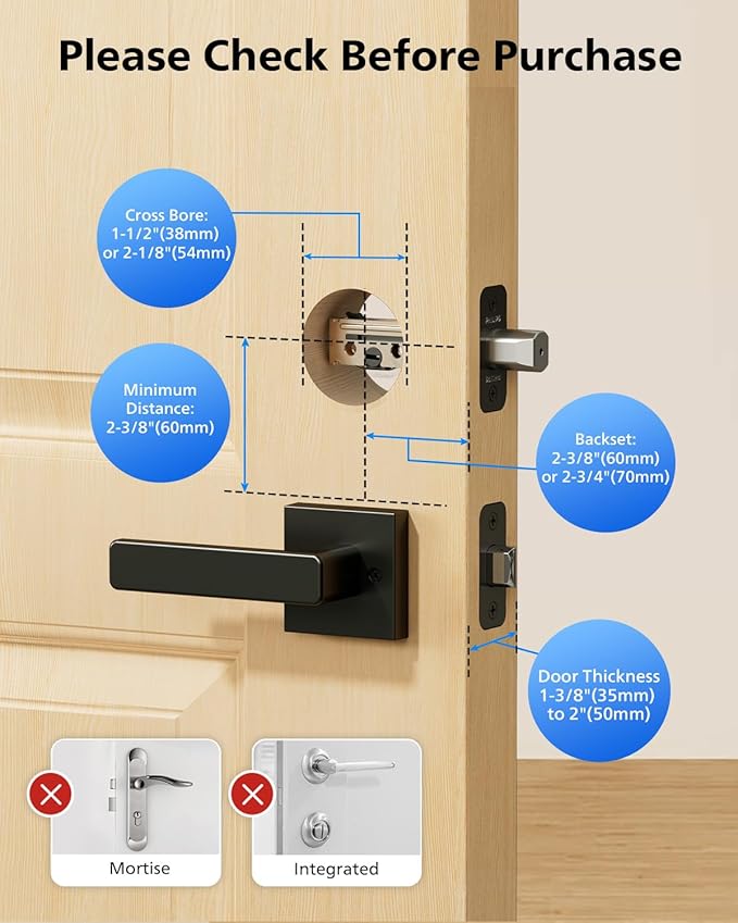 Philips Smart Lock, Smart Door Lock Built-in WiFi, App Remote Control, Keyless - Image 8
