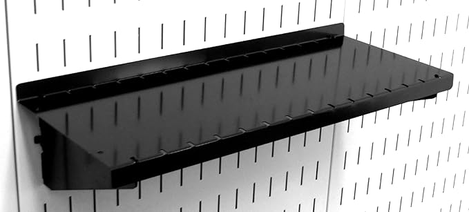 Wall Control ASM-SH-1606 B Deep Pegboard Shelf Assembly - Image 5