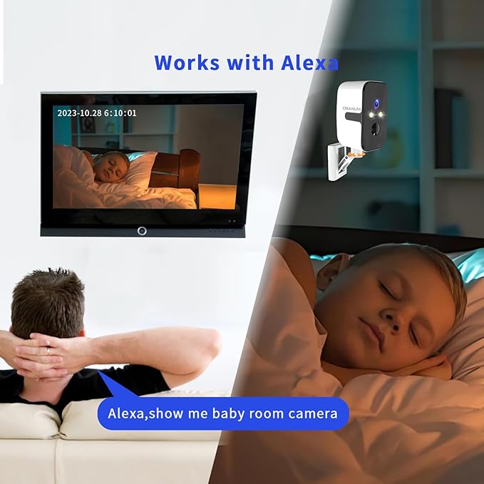 ORAXIUM Wireless Outdoor Security Camera, 2.4G/5G WiFi Window Camera - Image 8