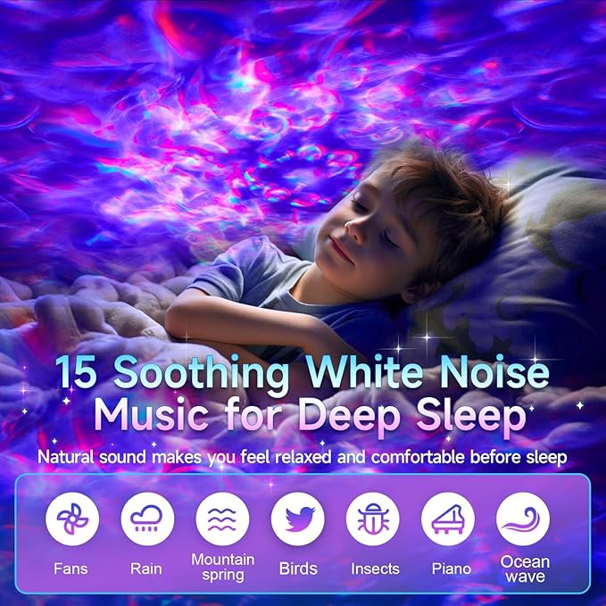 Galaxy Projector for Bedroom Gifts for Teen Boy Gifts, 20Colors Galaxy Light - Image 4