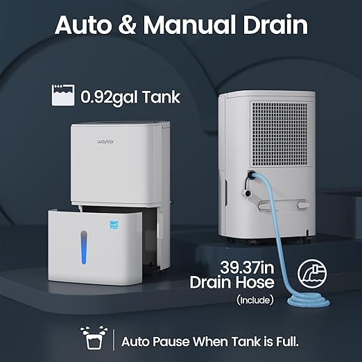 Waykar Max 80 Pint/D Energy Star Home Dehumidifier - Image 7