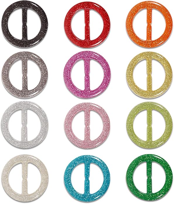 T-Shirt Clips 9 PCS, Clothes Corner Knotted Button, Fashion Alloy Pearl by KesaPlan